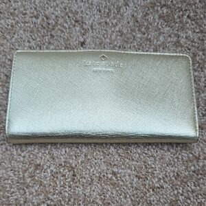 Kate Spade Shimmering Gold Wallet